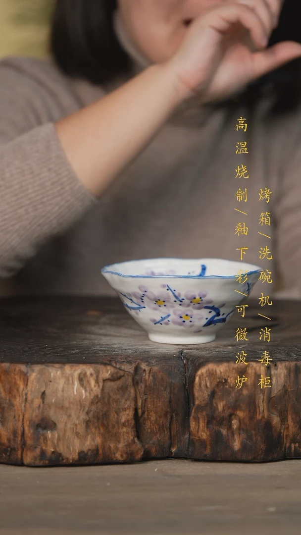 【闪购商品】碗景德镇高温釉下彩可微波烤箱洗碗机