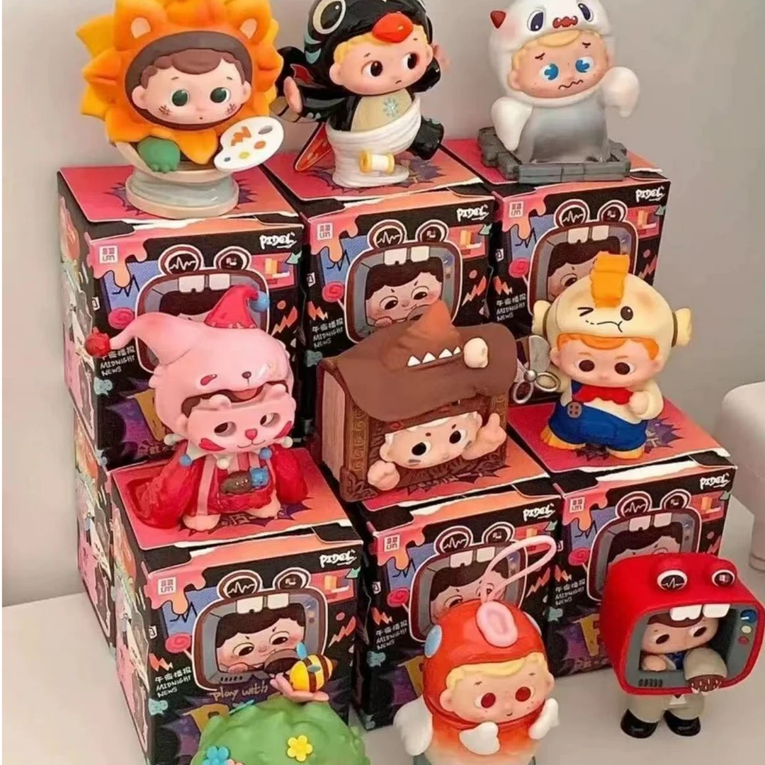 【拆盒】皮一下系列二代盲盒潮玩手办