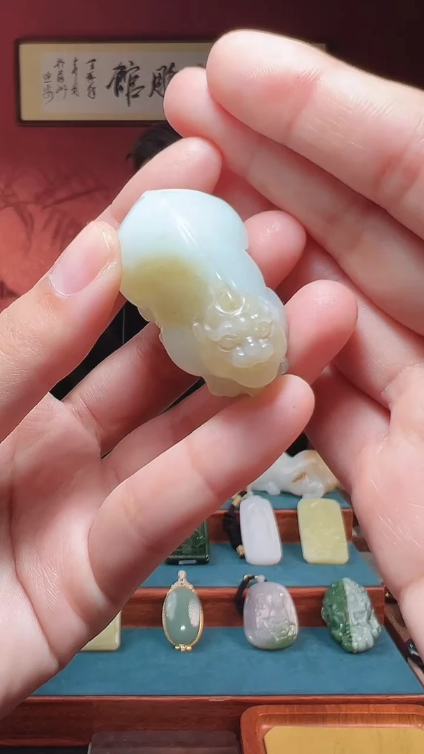 吊坠(不含链)未镶嵌和田玉36
