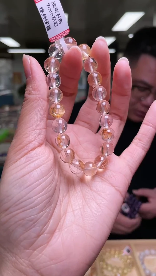 未镶嵌手链水晶9±/225【胶花