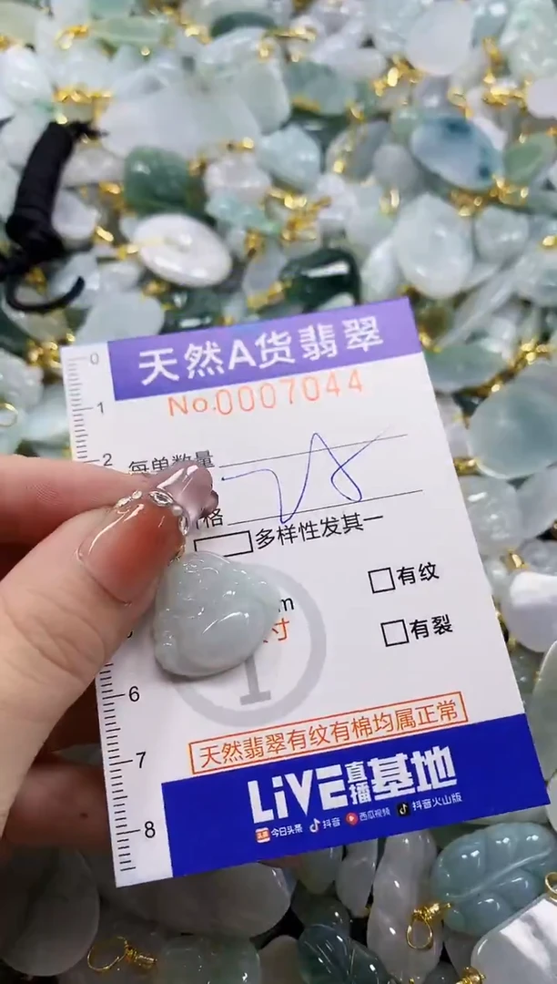 颈饰未镶嵌翡翠天然A货翡翠