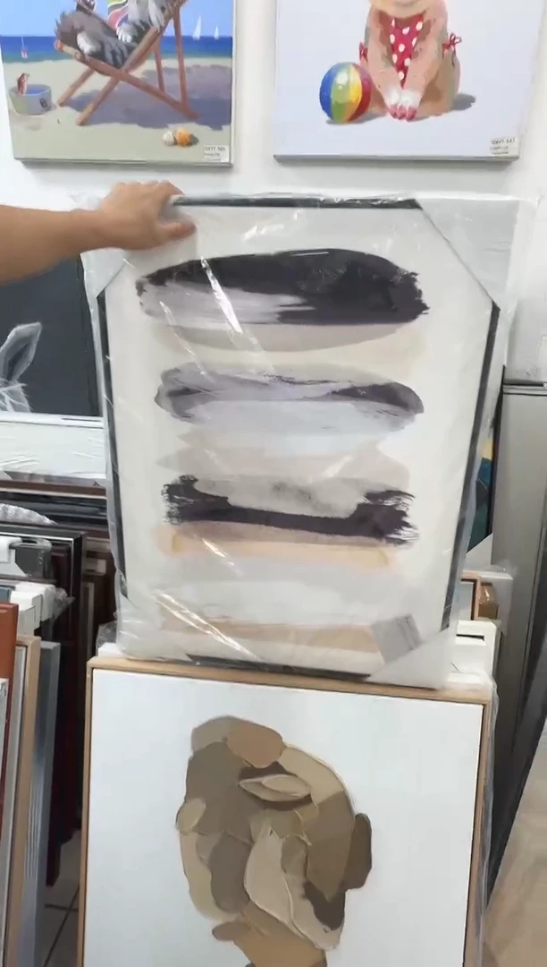 竖款168美术馆 装饰画60*80