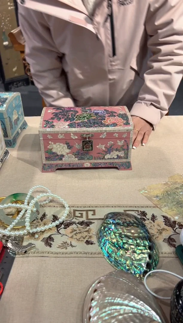 【闪购商品】按扣满贝底·弘贝雅螺钿漆器文化馆