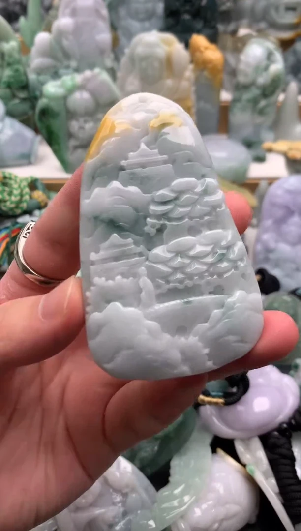 吊坠(不含链)未镶嵌翡翠1
