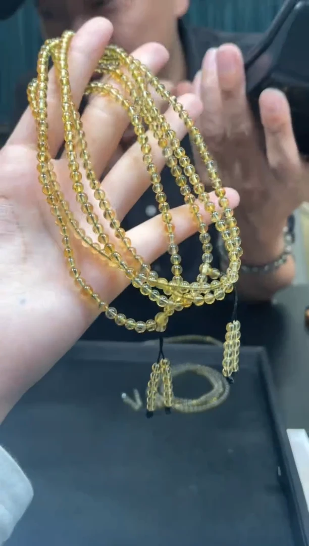 【闪购商品】琥珀颈饰未镶嵌-23HDJT0126542多样性发其一