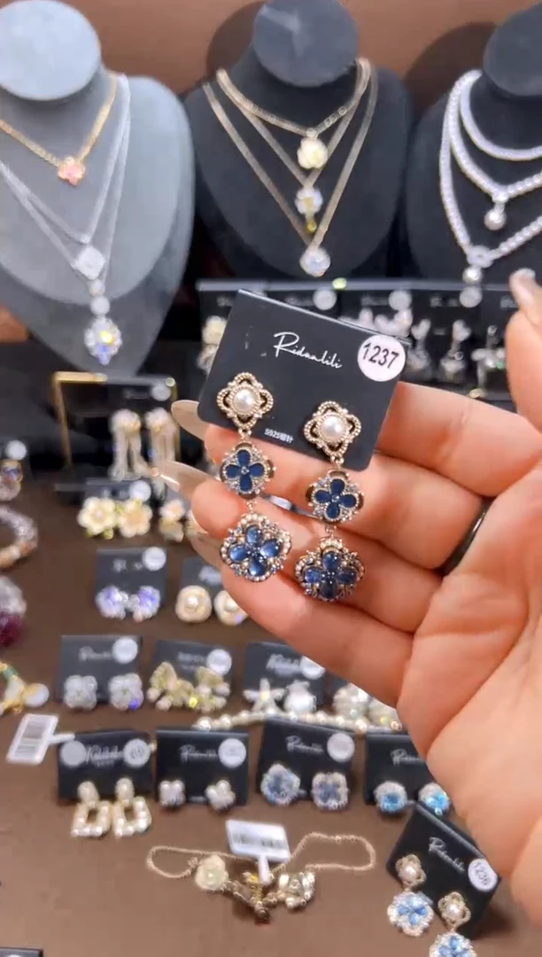 铜合金锆石925银  里里  1237三花光之城