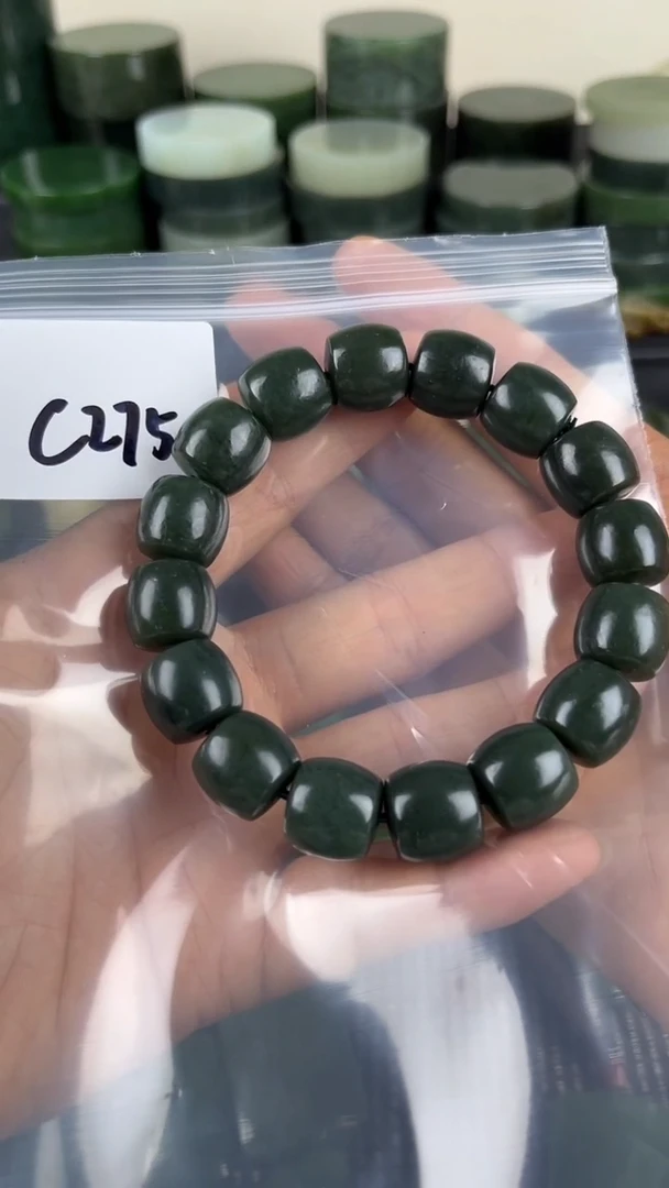 和田玉未镶嵌珠宝半成品手串