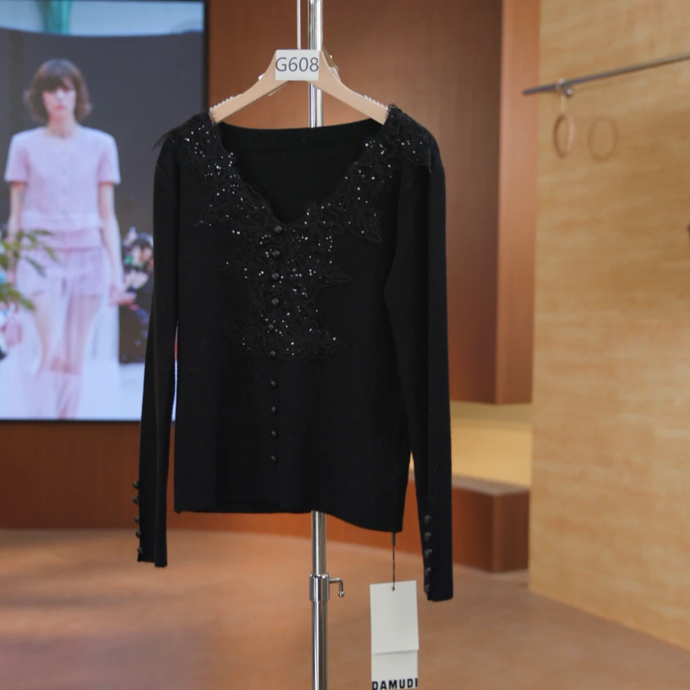 G608秋冬针织毛衣百搭气质时尚女装1.4