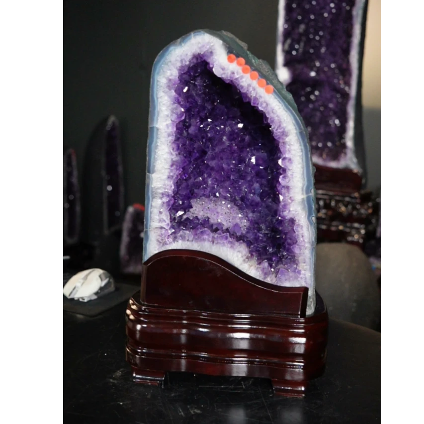 水晶一天然家具摆件*44*27*25