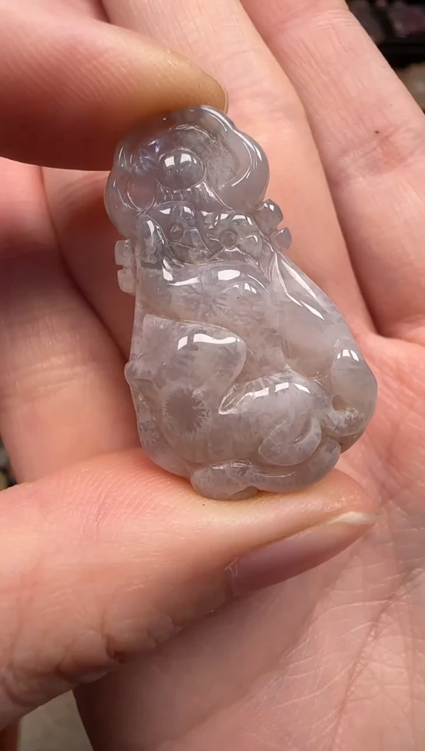 硅化珊瑚（珊瑚玉）未镶嵌颈饰302
