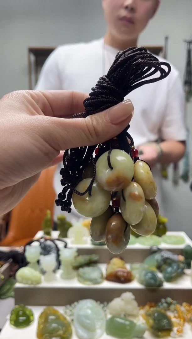 未镶嵌岫玉吊坠多样性发货拍一发一