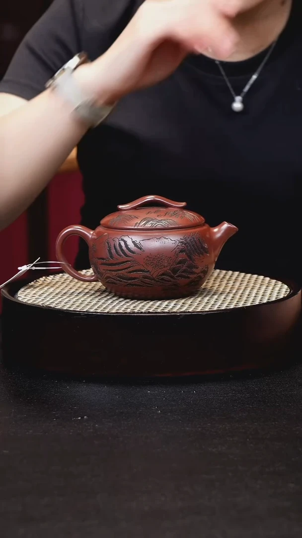茶壶紫砂紫砂两箱巧云