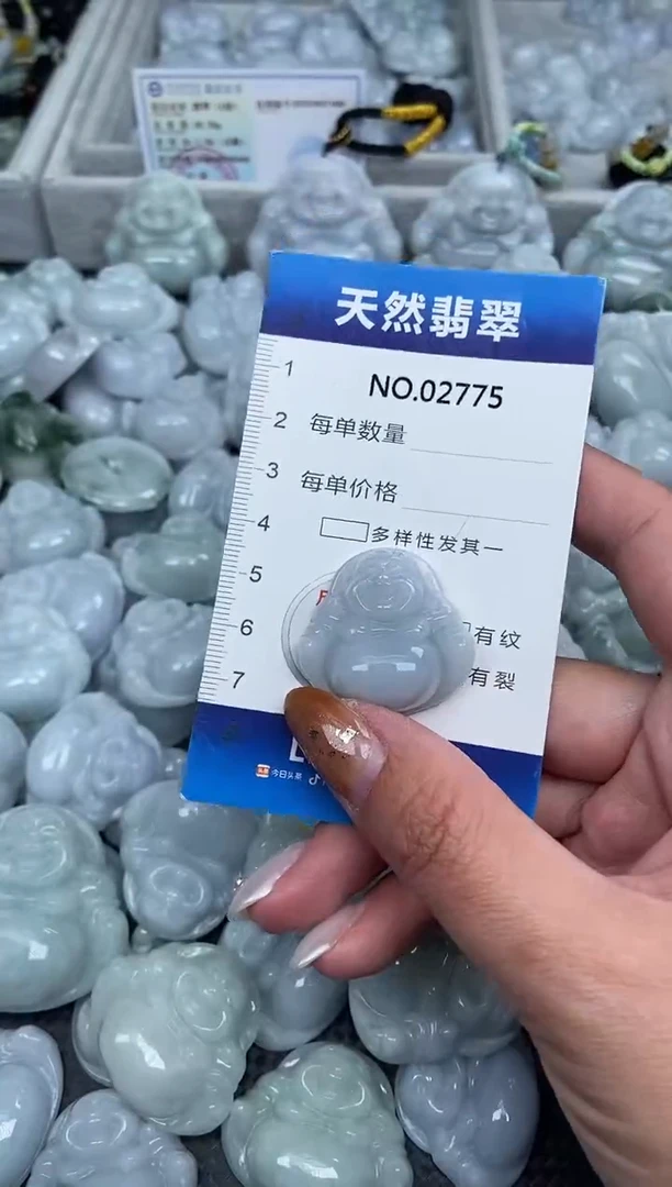 颈饰未镶嵌翡翠纯天然A货缅翡2775