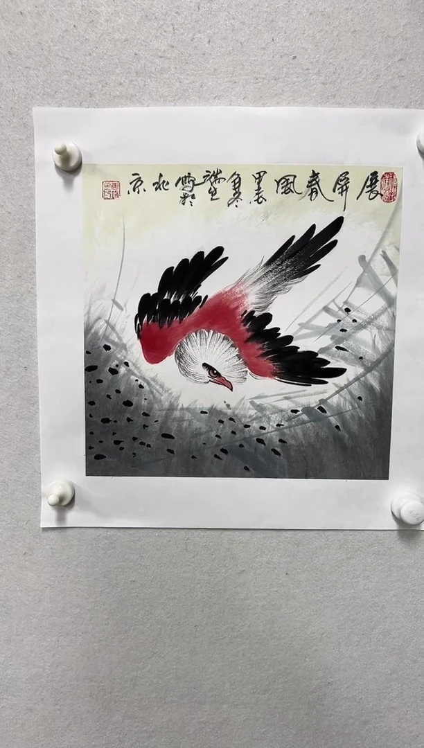 国画老师亲笔国画作品
