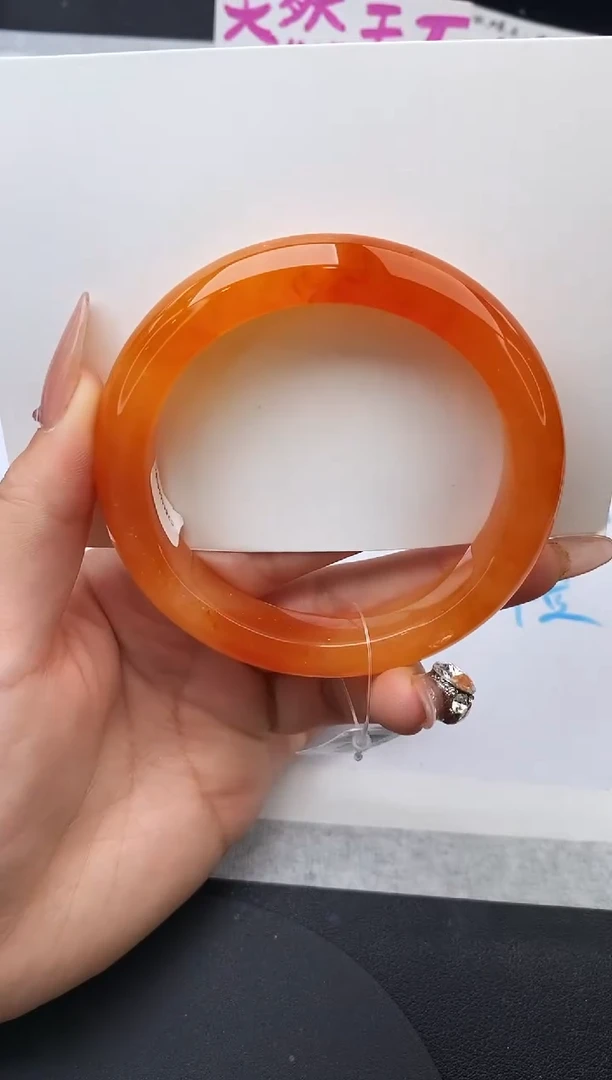 未镶嵌手镯石英质玉w44-HHB62+