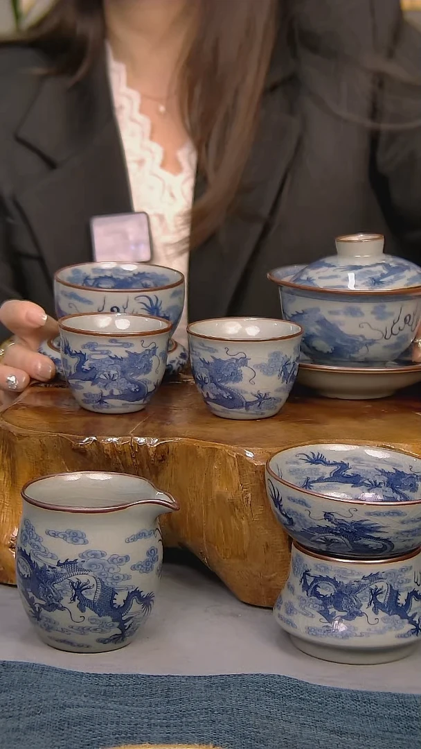 【闪购商品】简装家用款7件套 陶瓷家用茶具系列
