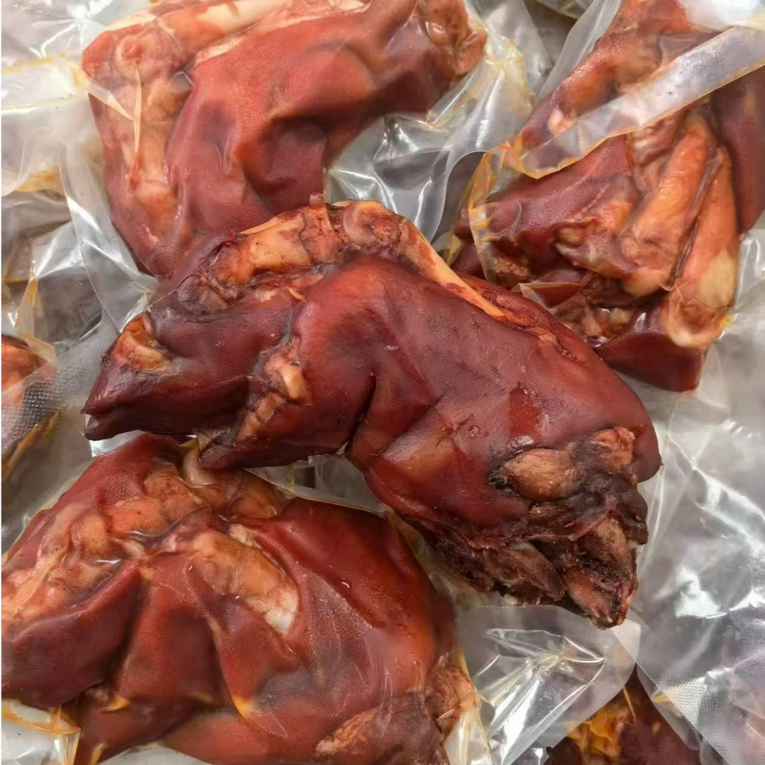 新鲜真空包装卤猪蹄开袋即食香辣五香卤味零食熟食