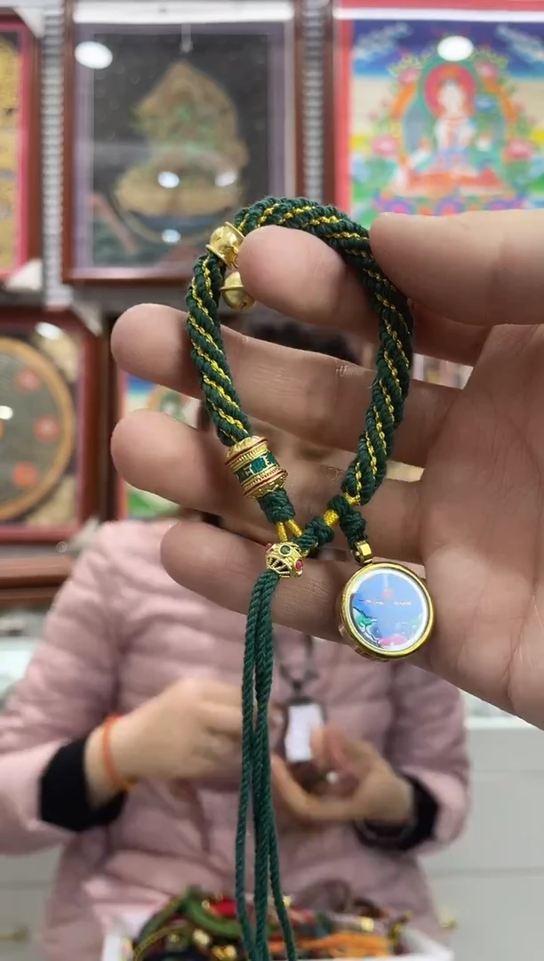 手链纯手绘唐卡（非质量问题不退不换）1.5虚空眼睛+手绳