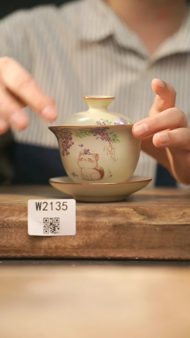 【经典福利】/ 盖碗@@W2135