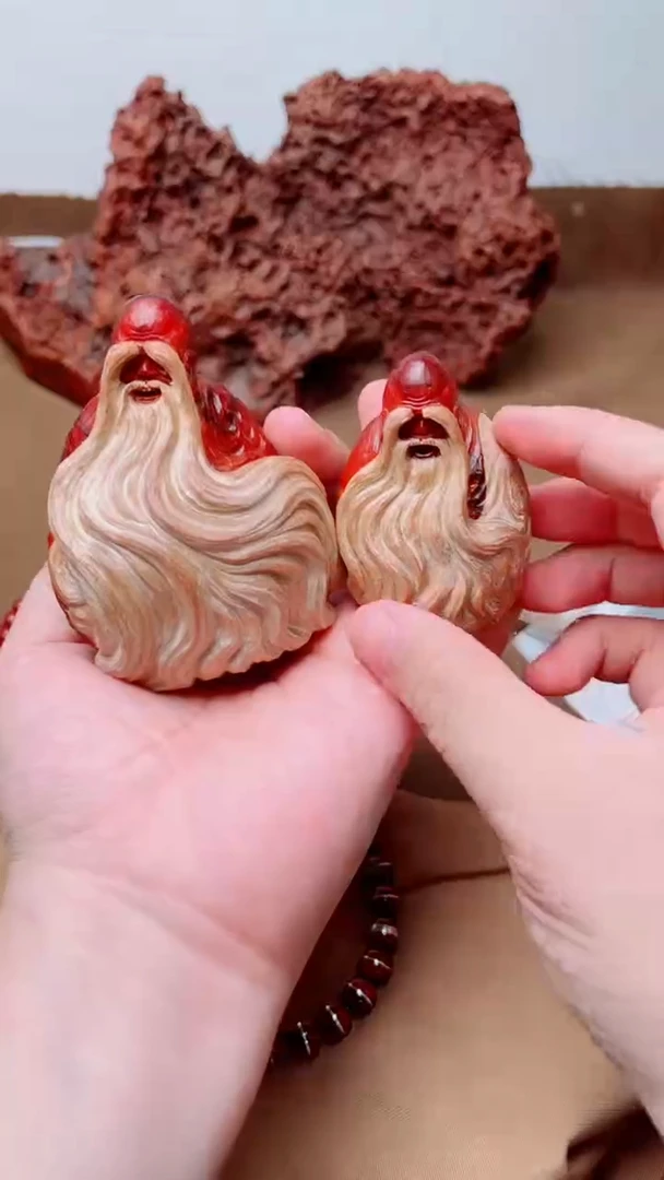 檀香紫檀（小叶紫檀）摆件打包