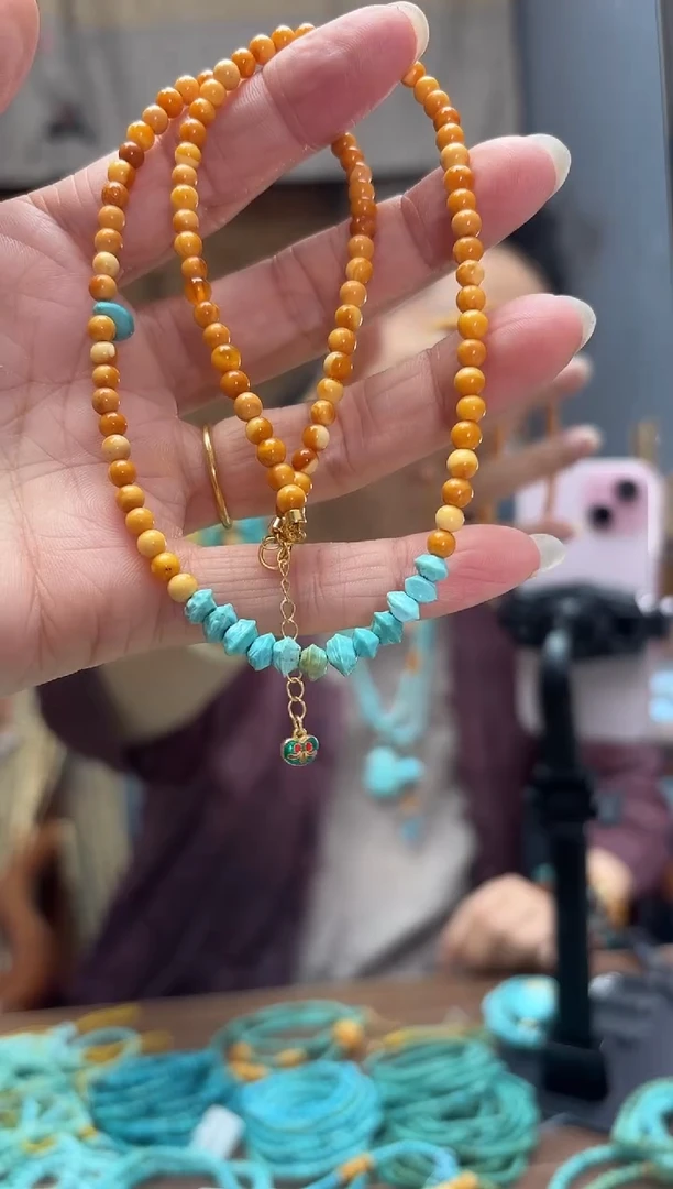 绿松石未镶嵌设计款 多样性发一件设计款 珠子卡4