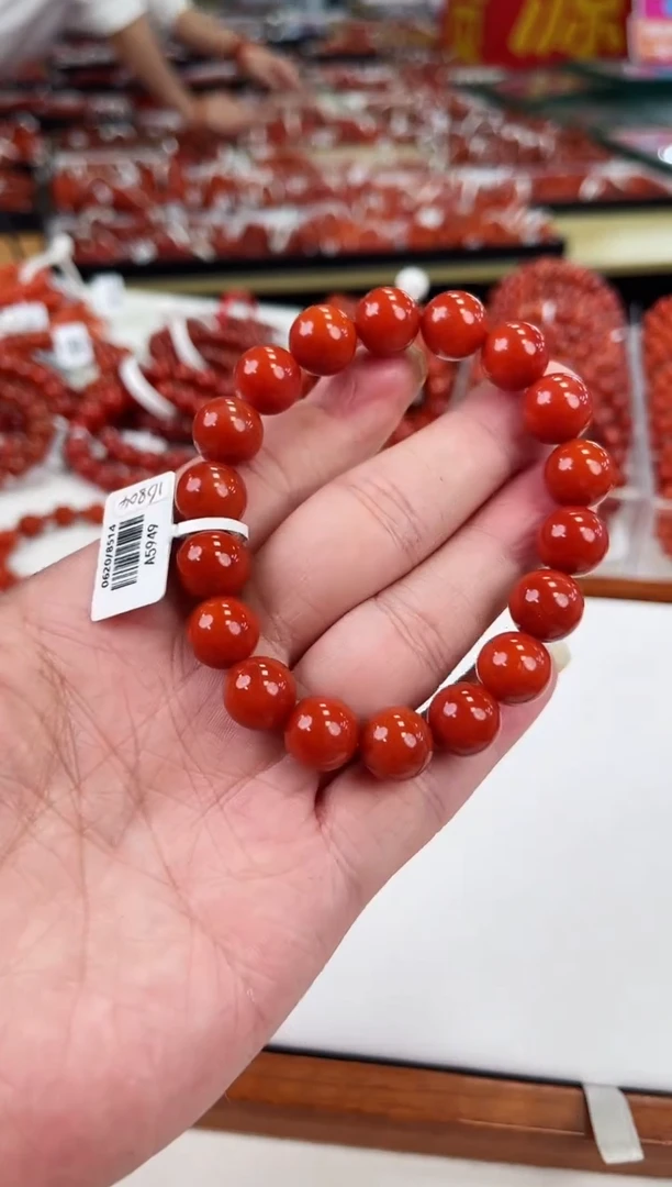 【闪购商品】南红玛瑙瓦西手串11+未镶嵌一个/条