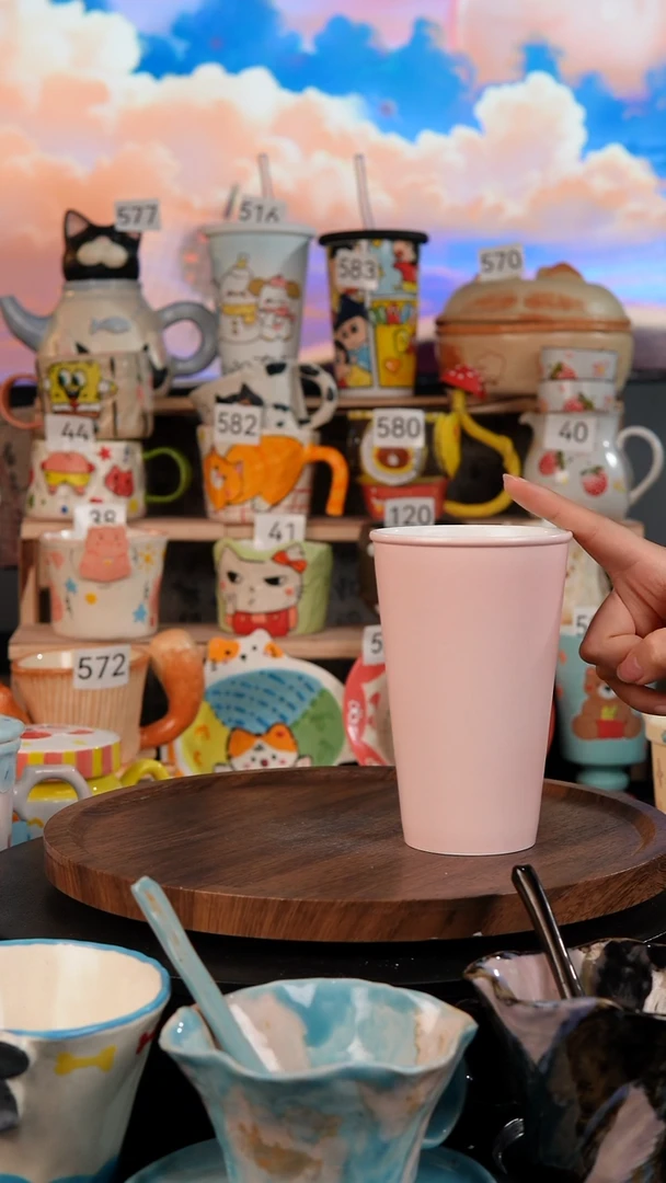 陶瓷双饮款景德镇手工陶瓷