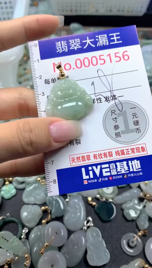 颈饰未镶嵌翡翠5156