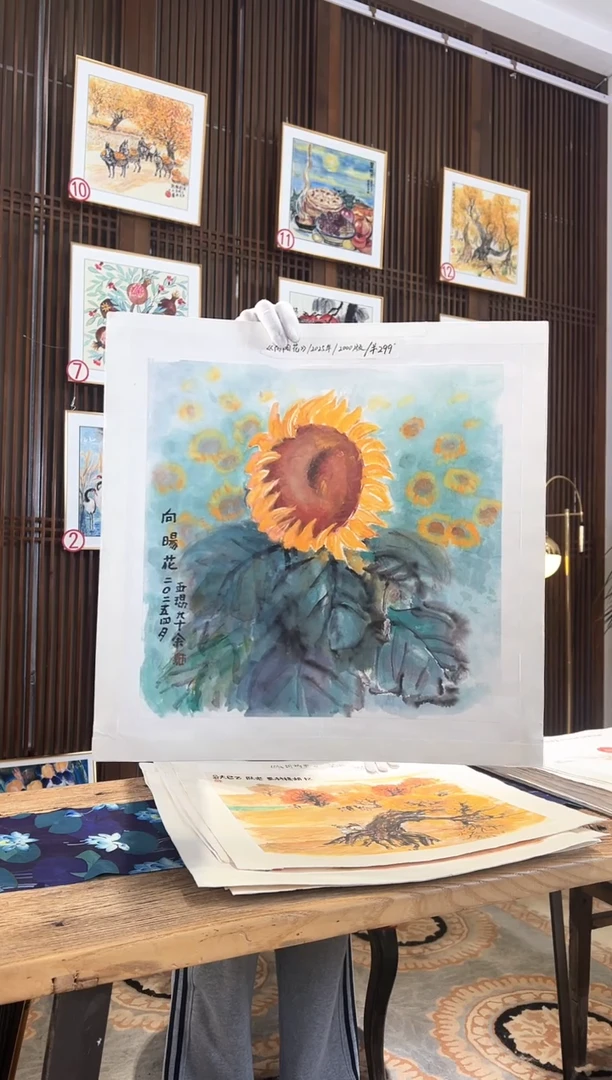 版画耿玉琨名章限量版画S