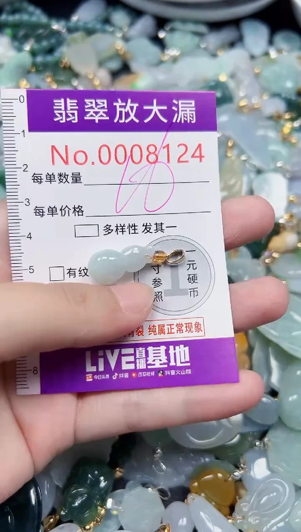 颈饰未镶嵌翡翠8124