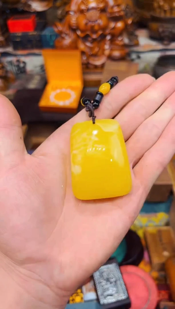 未镶嵌蜜蜡裸石B瑞瑞专属高端精品3