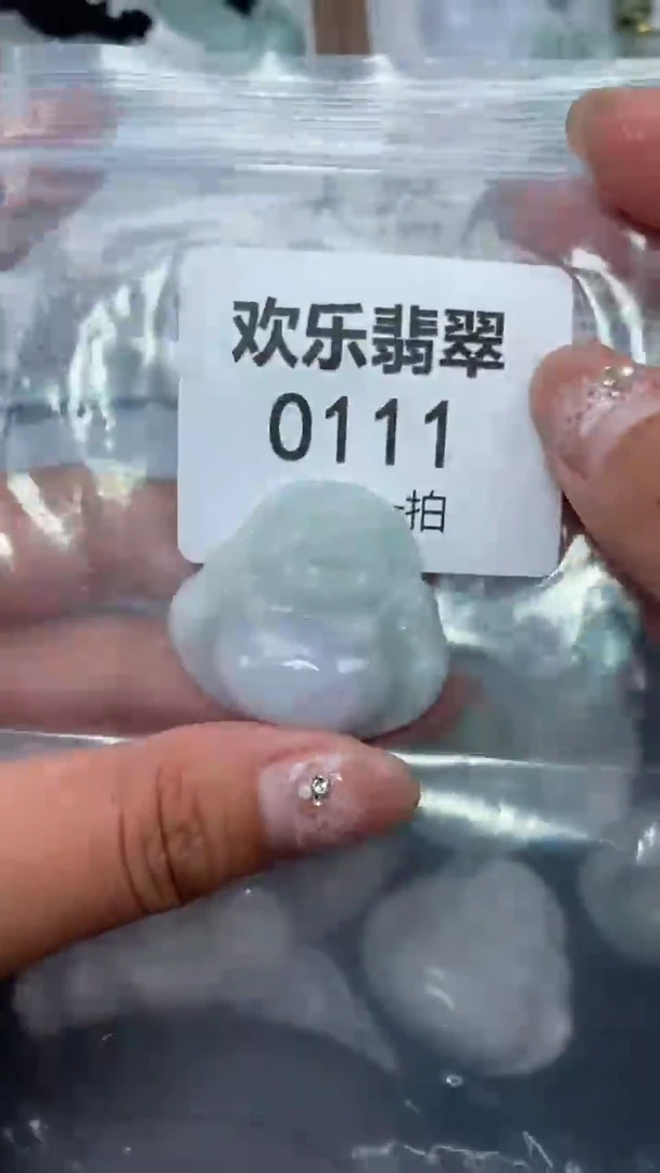 颈饰未镶嵌翡翠缅缅甸天然翡翠0111