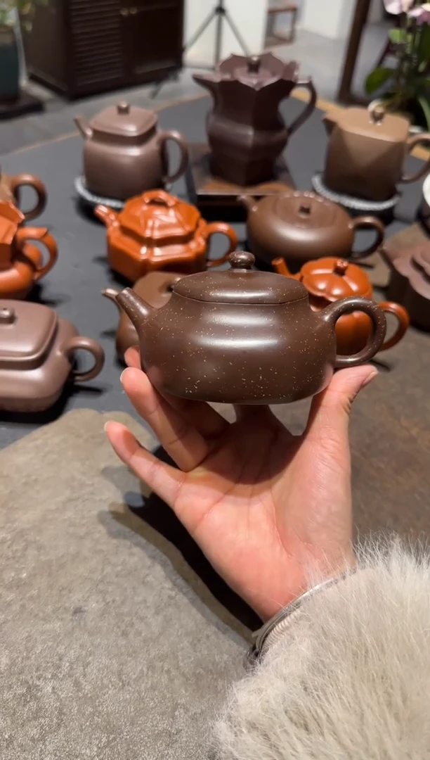 【闪购商品】紫砂茶壶六方静乐 铺砂