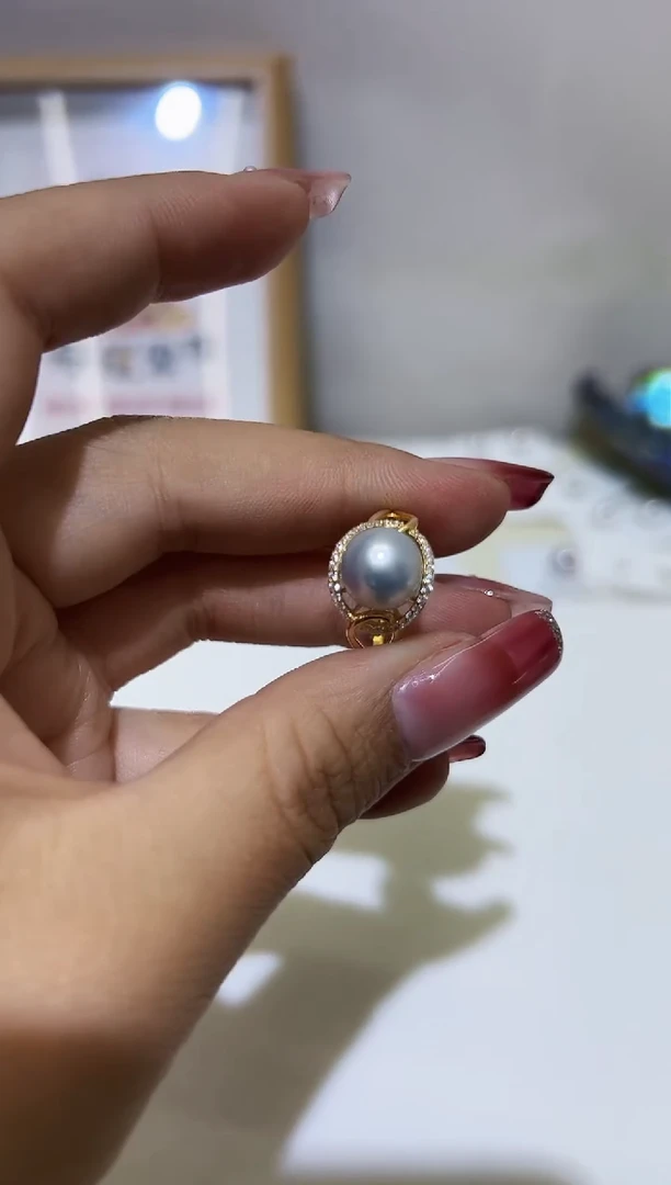 【闪购商品】淡水珍珠戒指未镶嵌41淡水珍珠58.88