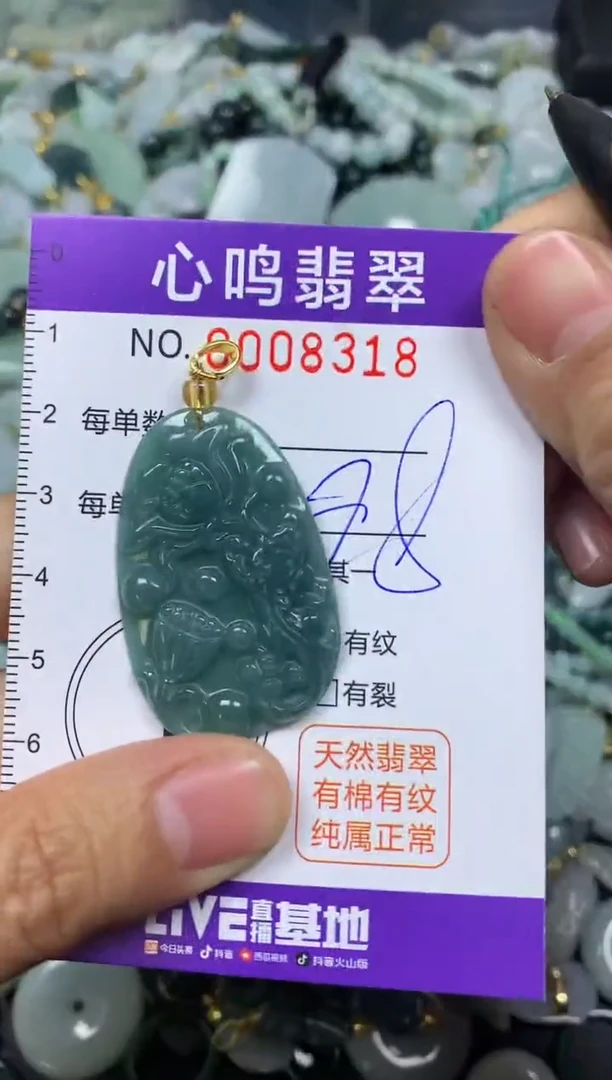 【闪购商品】翡翠颈饰未镶嵌闪购008318