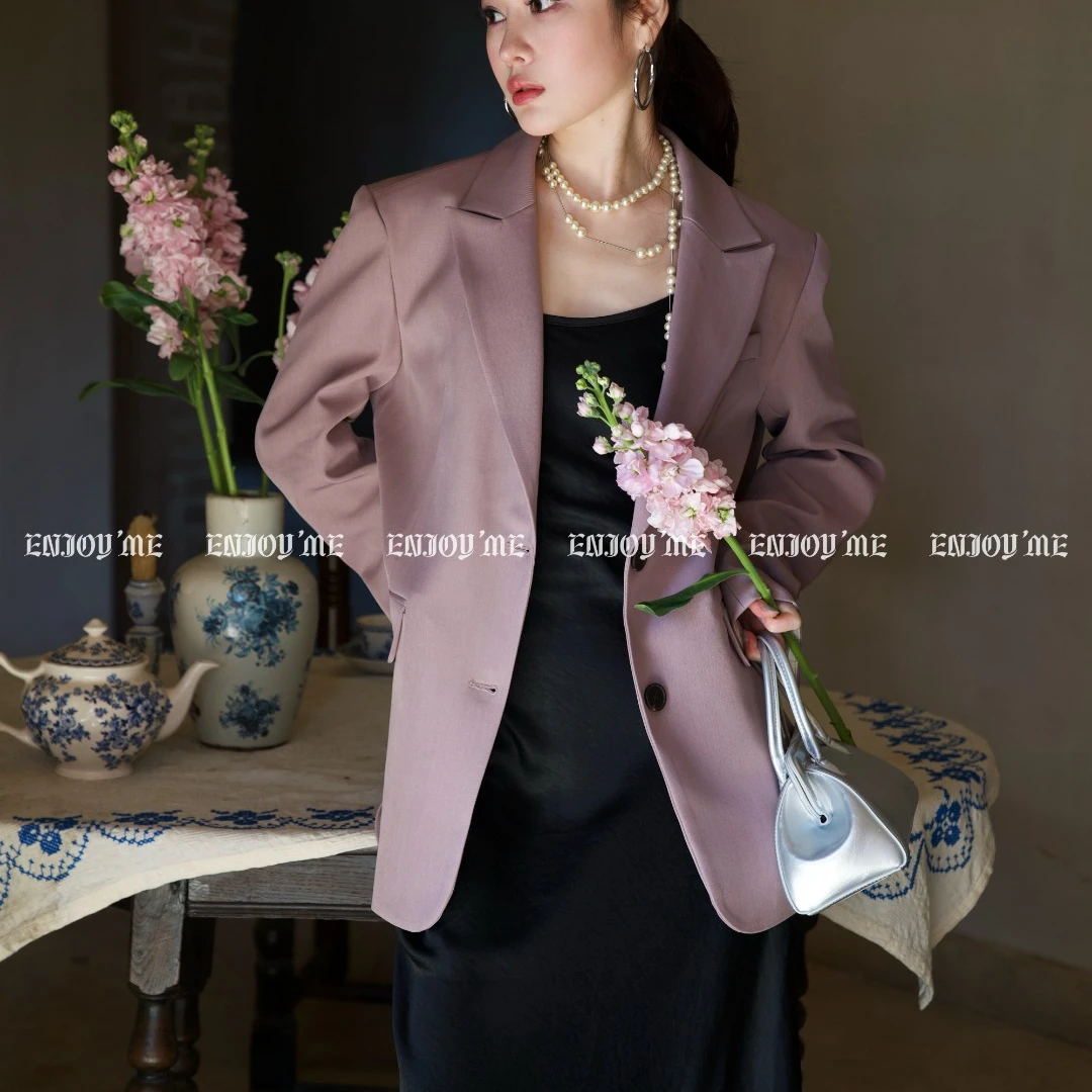 ENJOY'ME“绮梦繁花”翻边袖西装EE-15551