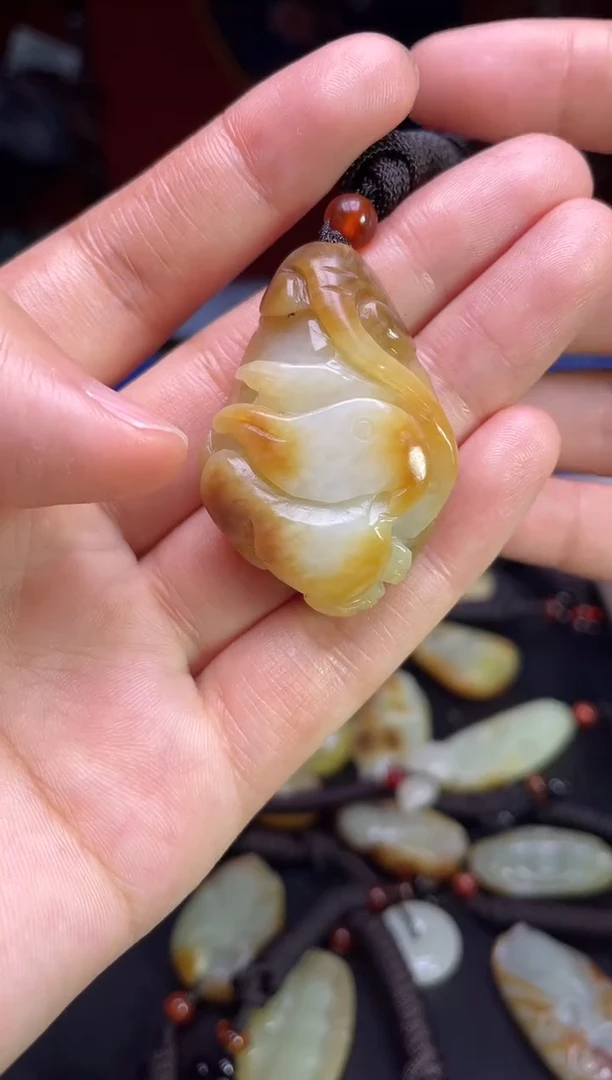 颈饰未镶嵌和田玉123