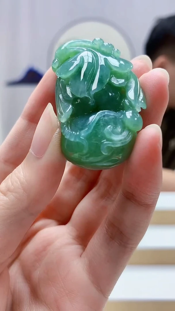 未镶嵌定制翡翠4917zm-毛货挂件167