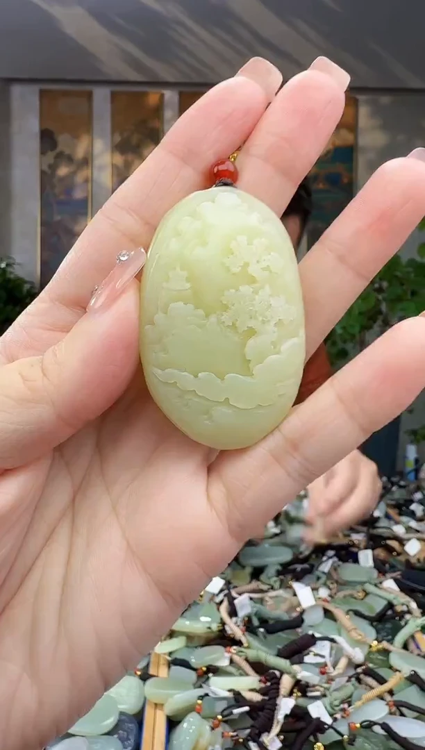 未镶嵌和田玉挂件拍一发一