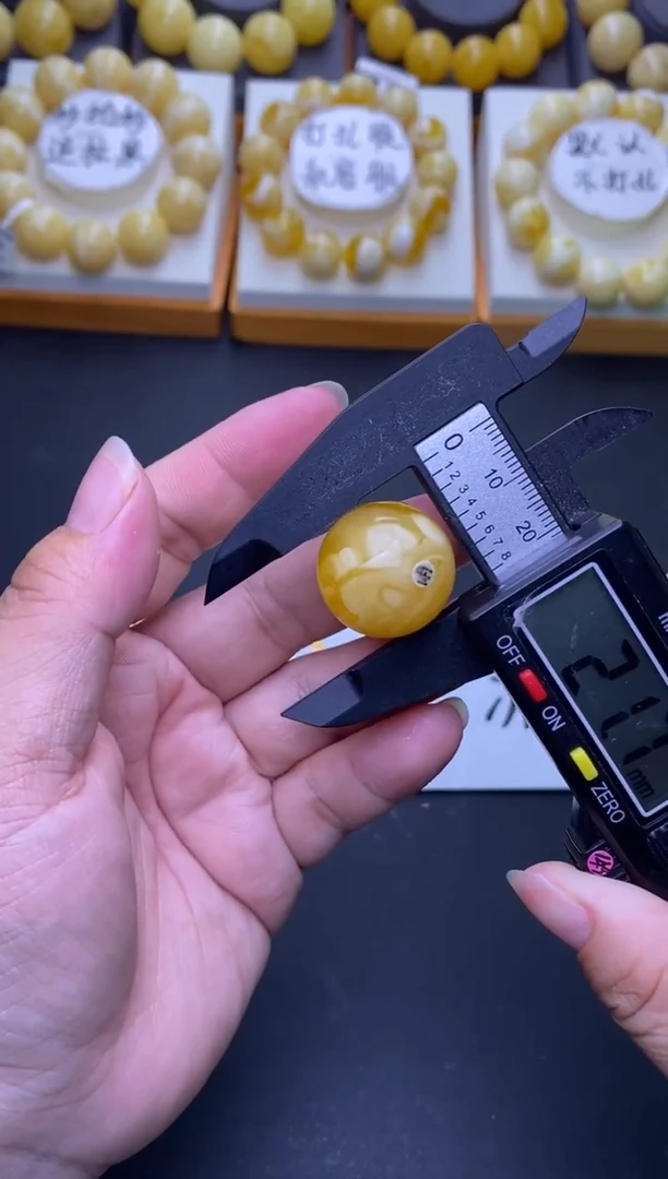 裸石琥珀未镶嵌大小姐珠宝严选55