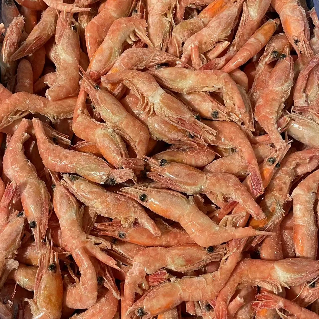 【头籽】80-100规格北极甜虾【直勾虾】头籽甜虾80-100规格