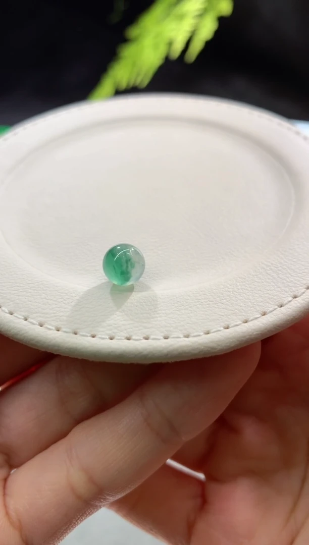 散珠翡翠天然翡翠散珠卡7.4