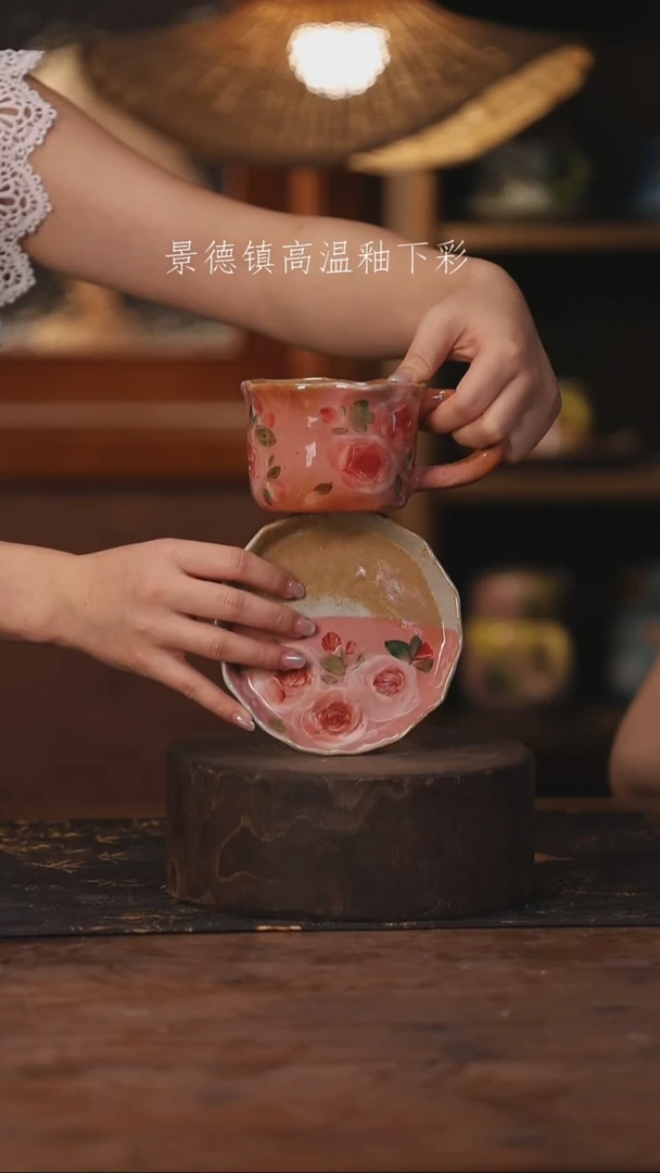 景德镇高温釉下手绘陶瓷005