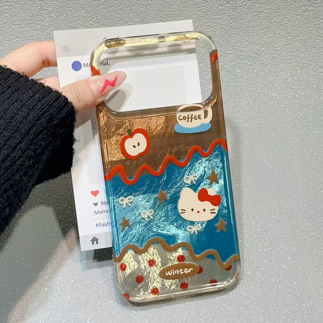 咖啡KT适用苹果华为vivo小米oppo女款iphone15/16/17荣耀手机壳