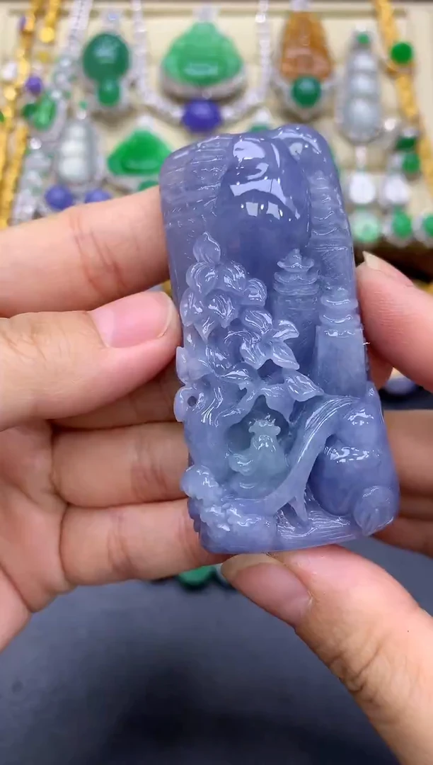 颈饰未镶嵌翡翠141-中国好珍宝