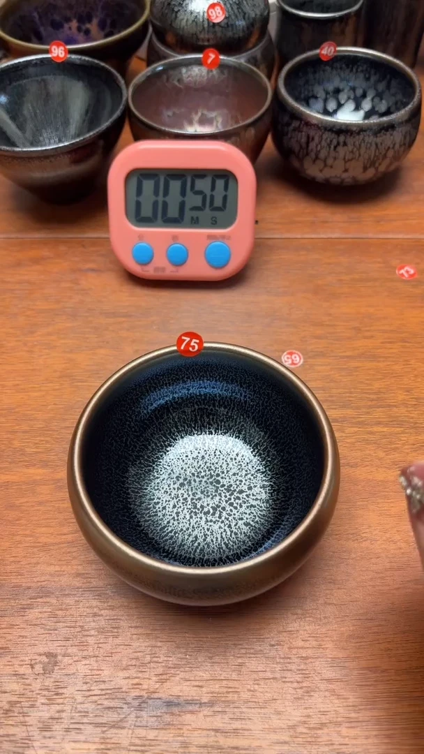 【闪购商品】茶盏75号建盏工匠茶器