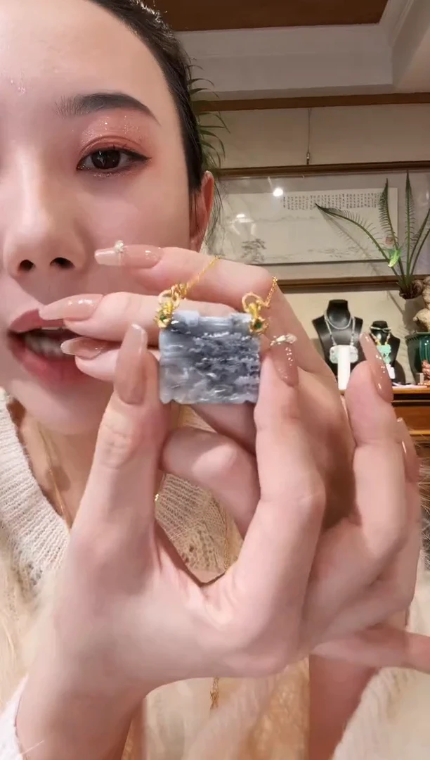 【闪购商品】翡翠颈饰未镶嵌国风