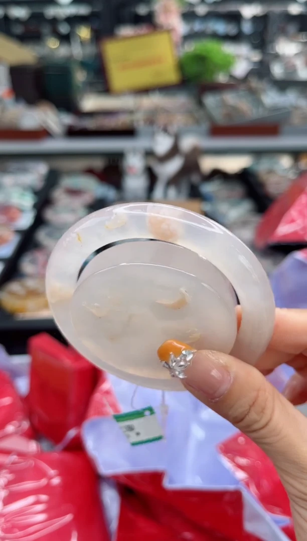 【闪购商品】石英质玉手镯未镶嵌53圈口（赠品镯心）3536104