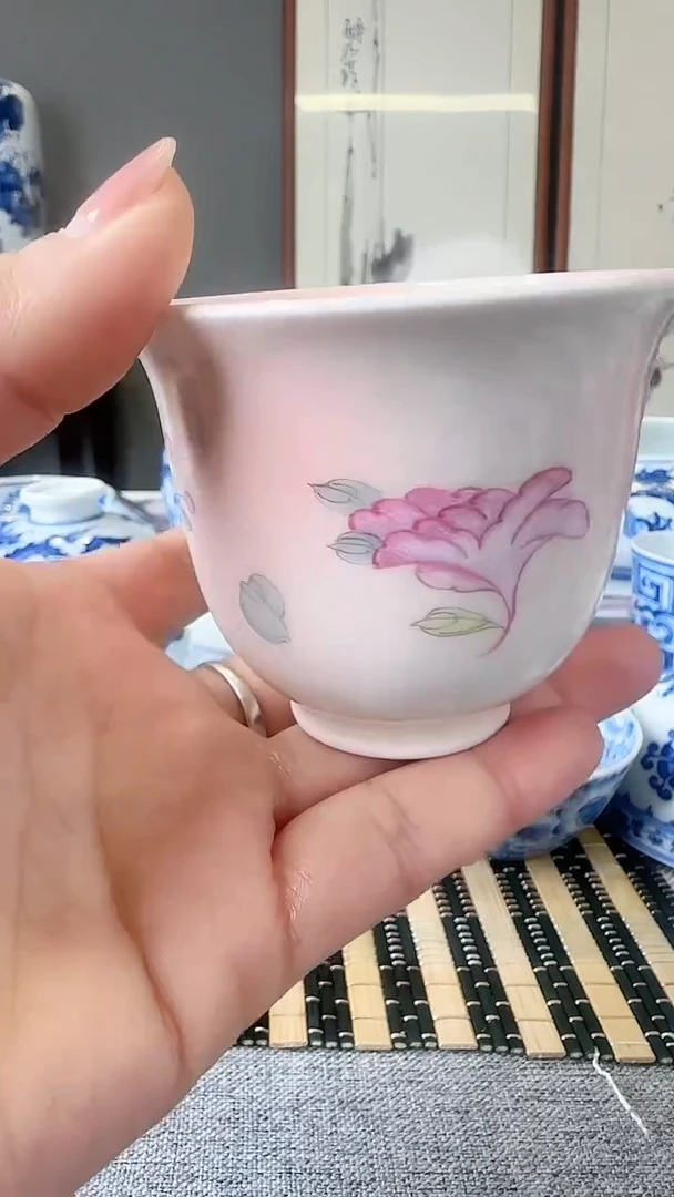 【闪购商品】摆件景德镇手工手绘杯子