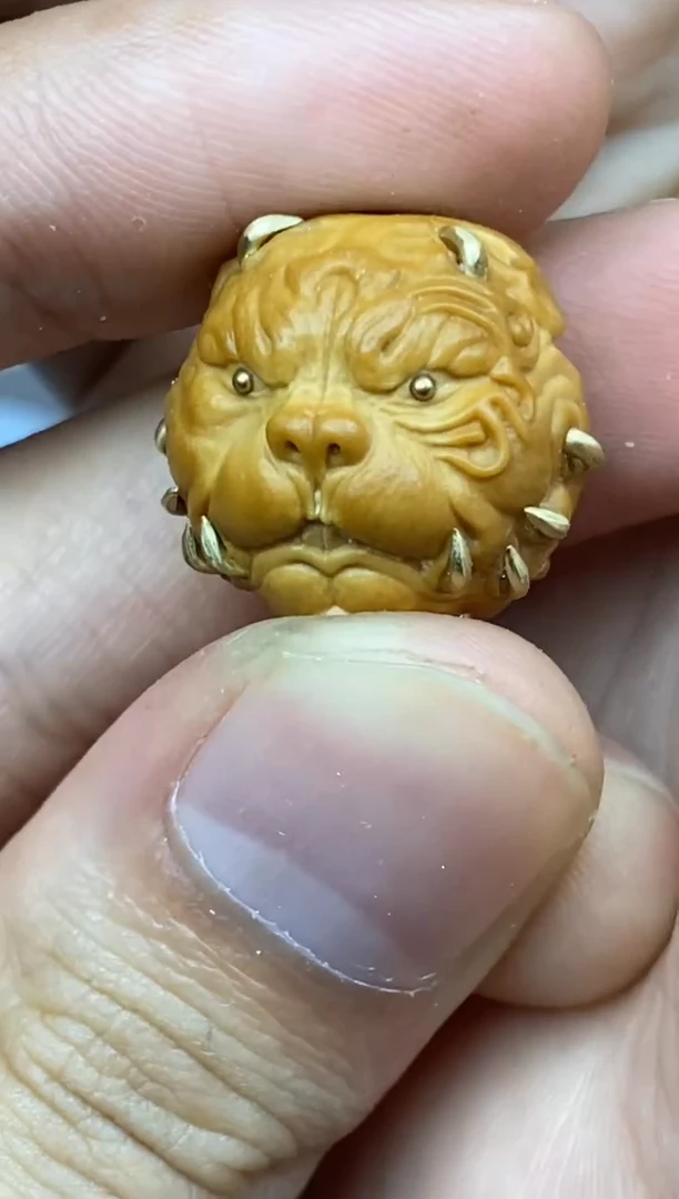 猴头核桃吊坠重工 狗王